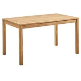 Elfo Esstisch mit Auszug Chris 140/ 180 x 80 cm Holz Braun Wildeiche 140