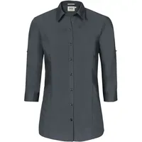 Hakro Bluse Mikralinar® anthrazit, XS