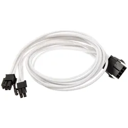 PHANTEKS 8-Pin EPS12V Verlängerung 500mm - weiß PC Netzteil