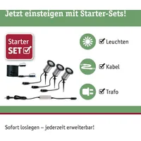 Paulmann Plug & Shine Classic Basisset 3x 5.1W Gartenspot