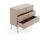 Möbel Kraft Kommode 100 x 85 cm Beige