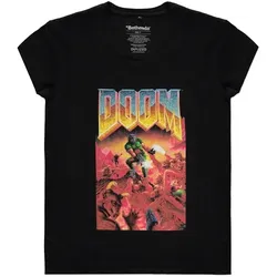 Damen-T-Shirt Doom - Cover Art (größe XL)