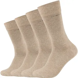 CAMANO ca-soft Sneakersocken 4er Pack Beige 39-42