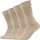 CAMANO ca-soft Sneakersocken 4er Pack Beige 39-42