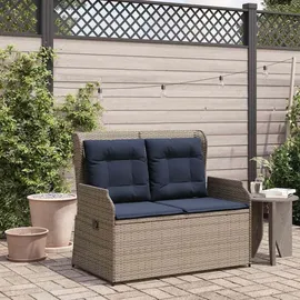 vidaXL Gartenbank 1-tlg 220 x 60 x 70 cm Grau