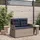vidaXL Gartenbank 1-tlg 220 x 60 x 70 cm Grau