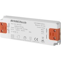 BASETECH LD-12-50 LED-Trafo Konstantspannung 50W 4.16A Möbelzulassung, Überspannung, Montage