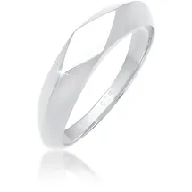 Elli Ring 925 Sterling Silber Pinky Ring, Siegelring in Silber | Gr.: 48