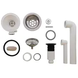 Villeroy & Boch Villeroy und Boch Ablaufgarnitur 82440061 mit Handbetätigung