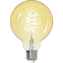 luumr Smart LED-Leuchtmittel G95 E27 amber 4,9W Tuya WLAN