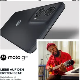 Motorola Moto G24 8 GB RAM 128 GB Matte Charcoal