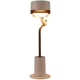 Fakir TVC 800 Standventilator Weiß/Braun