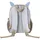 Eberhard Faber Kindergartenrucksack Mini Kids Eule Kunstfaser lila/beige