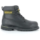 Caterpillar Herren Holton S3 Sicherheit Arbeit Stiefel, Schwarz - schwarz - Größe: 43 EU