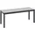 C+P Sitzbank Basic Plus, H420xB1000xT350mm, Gestell Schwarzgrau / Dekor Silbergrau (8060-000)