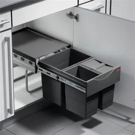 HAILO Raumspar Tandem 18 l Dunkelgrau