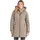 KILLTEC G.I.G.A. DX by Killtec GW 13 Wmn Qltd Prk Funktionsparka Steppparka mit abzippbarer Kapuze, hellbeige, 44 EU