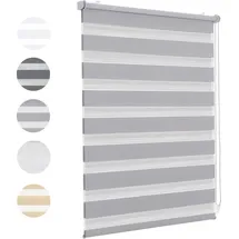 Sekey Doppelrollo 90 x 130 cm grau