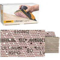Mirka Ultimax Ligno 81x133mm Schleifstreifen Korntyp P80, Grip Multifit