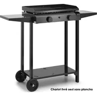 Forge Adour Grillwagen 48 cm Holz Schwarz