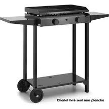 Forge Adour Grillwagen 48 cm Holz Schwarz