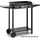 Forge Adour Grillwagen 48 cm Holz Schwarz
