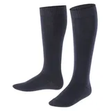 Falke Comfort Wool Kniestrümpfe aus Wolle Kinder darkmarine 39-42