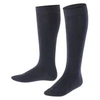 Falke Comfort Wool Kniestrümpfe aus Wolle Kinder darkmarine 39-42