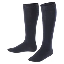 Falke Comfort Wool Kniestrümpfe aus Wolle Kinder darkmarine 39-42
