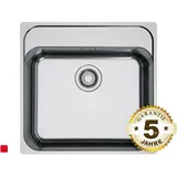 Franke Smart SRX210-50 A - 127.0708.283 Edelstahlspüle gebürstet Einbau Fläche