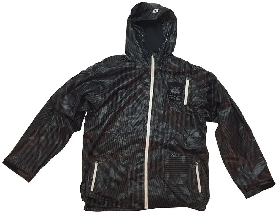 One Industries Windbraker Hurricane Kapuzenjacke - Black - S