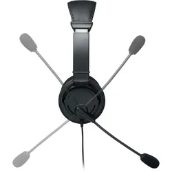 Kensington HiFi-Kopfhörer Mikrofon USB-Anschluss Kunstlederbezug schwarz Packung mit 40 Stück