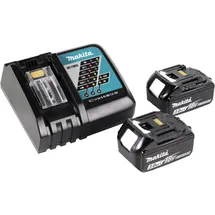Makita Makita, DML 802 RF Akku Lampe 18 V Li-Ion für 14,4 und 18 V Akku + 2 x 3,0 Ah Akku + Ladegerät