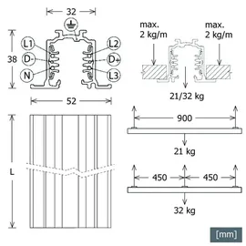 LTS Licht & Leuchten ONETrack Stromschiene