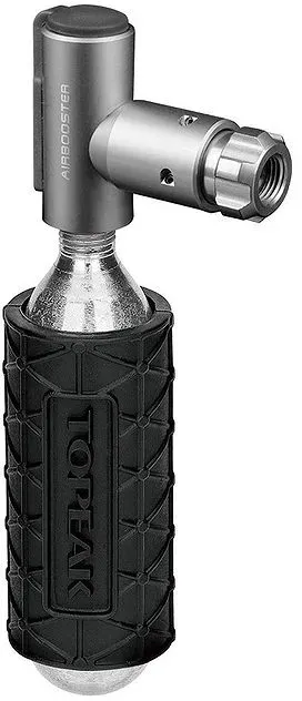 Topeak Kartuschenpumpe AirBooster schwarz/aluminium