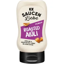 Saucen Liebe -  Roasted Aioli - Knoblauchsauce mit Rauchnote - 300ml - vegan