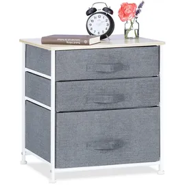 Relaxdays Regalsystem 48 x 53 x 40 cm Grau