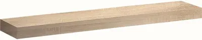 iCon Wandablage, 90x5x16,5cm - Holzstruktur Eiche natur