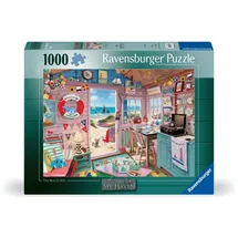 Ravensburger Erwachsenenpuzzle 1000 Teile - Die Strandhütte