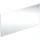 Geberit Option Plus 135x70cm, Alu elox., dir./ind. Beleucht.