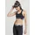 URBAN CLASSICS Ladies Logo Bra Schwarz M