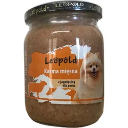 Leopold Lammfleisch Hundefutter 500g (Dose) (Rabatt für Stammkunden 3%)
