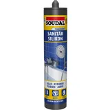 SOUDAL Sanitär Silikon 300 ml grau