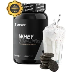 Whey Proteine - Proteinpulver - Cookies & Cream - 908 G 0,9