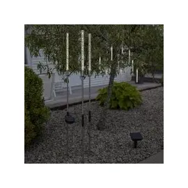 Star Trading Wegeleuchte Edelstahl 83,0 cm 3er Set silber