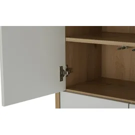 Forte Alice Springs Schuhschrank 109,2 x 34,9 x 191,9 cm grau
