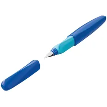 Pelikan Twist deep blue, rechte Hand/linke Hand, fein, Faltschachtel (814751)