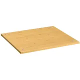 vidaXL Herdabdeckplatte 50x56x1,5 cm Bambus