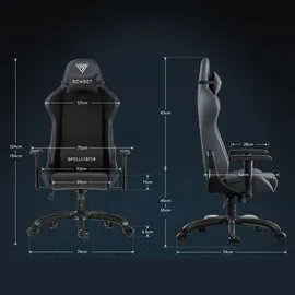 SENSE7 Spellcaster FUKU Gamingstuhl Grün