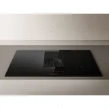 ELICA NikolaTesla Prime S+ BL/A/83 Induktionskochfeld mit Kochfeldabzug Autark (PRF0182325)